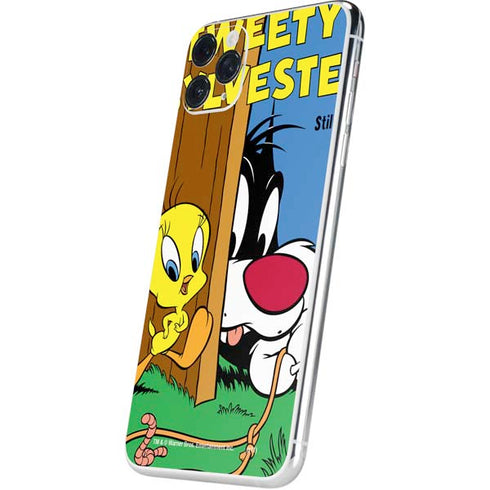 Looney Tunes Tweety Bird Sylvester Ten Cents iPhone 11 Pro Max Skin