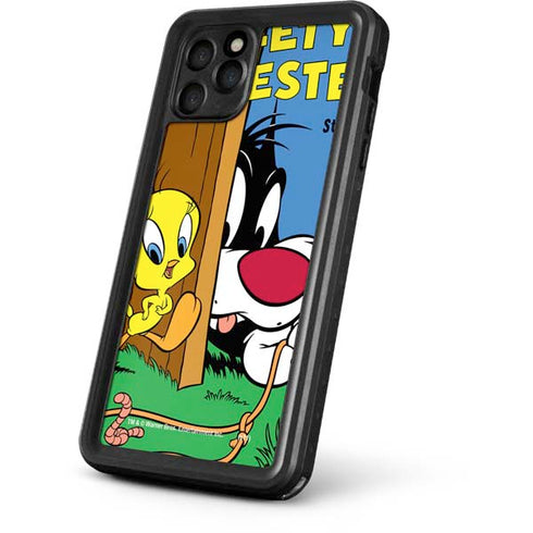 Looney Tunes Tweety Bird Sylvester Ten Cents iPhone 11 Pro Max Waterproof Case
