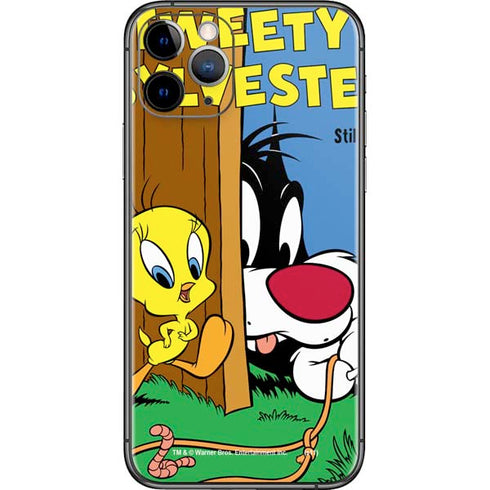 Looney Tunes Tweety Bird Sylvester Ten Cents iPhone 11 Pro Skin