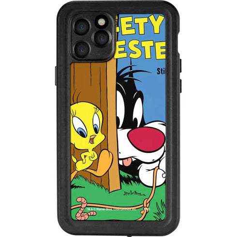 Looney Tunes Tweety Bird Sylvester Ten Cents iPhone 11 Pro Waterproof Case
