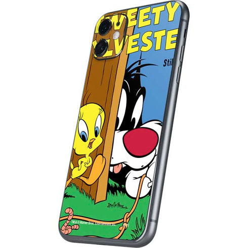 Looney Tunes Tweety Bird Sylvester Ten Cents iPhone 11 Skin