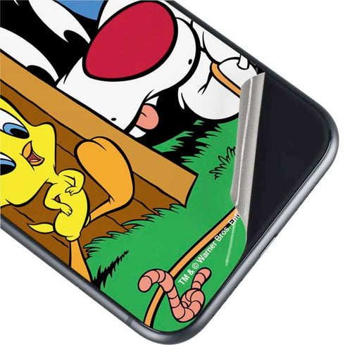 Looney Tunes Tweety Bird Sylvester Ten Cents iPhone 11 Skin