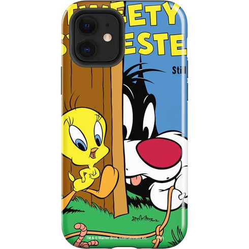 Looney Tunes Tweety Bird Sylvester Ten Cents iPhone 12 Impact Case