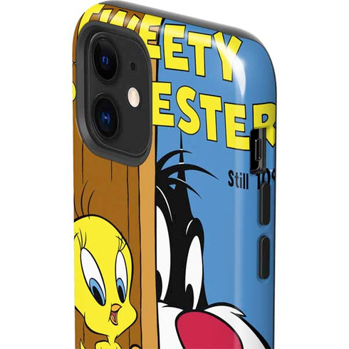Looney Tunes Tweety Bird Sylvester Ten Cents iPhone 12 Mini Impact Case