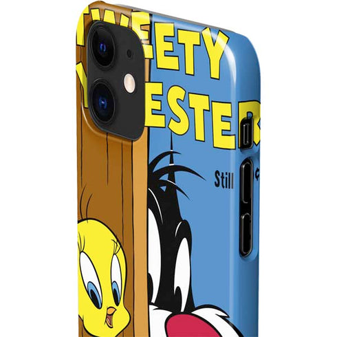 Looney Tunes Tweety Bird Sylvester Ten Cents iPhone 12 Mini Lite Case
