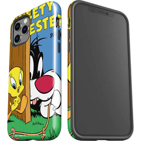 Looney Tunes Tweety Bird Sylvester Ten Cents iPhone 12 Pro Impact Case