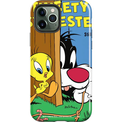 Looney Tunes Tweety Bird Sylvester Ten Cents iPhone 12 Pro Max Impact Case