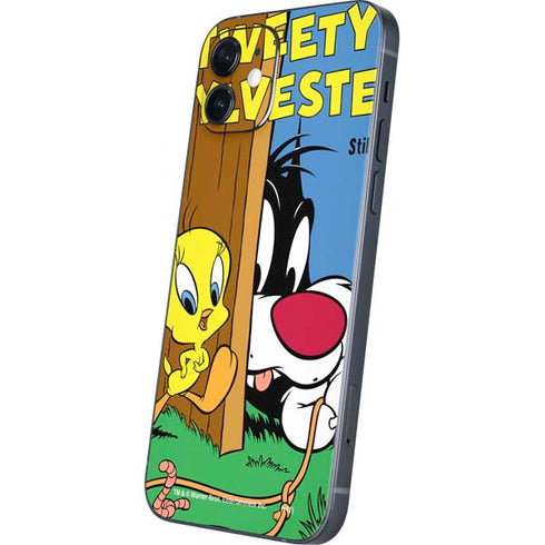 Looney Tunes Tweety Bird Sylvester Ten Cents iPhone 12 Skin