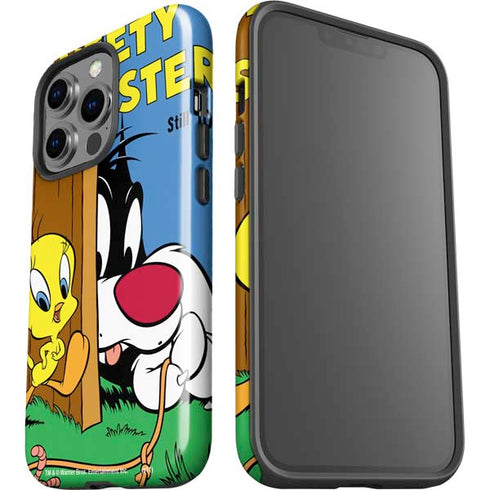 Looney Tunes Tweety Bird Sylvester Ten Cents iPhone 13 Pro Impact Case