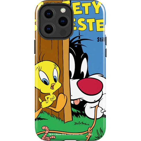 Looney Tunes Tweety Bird Sylvester Ten Cents iPhone 13 Pro Max Impact Case