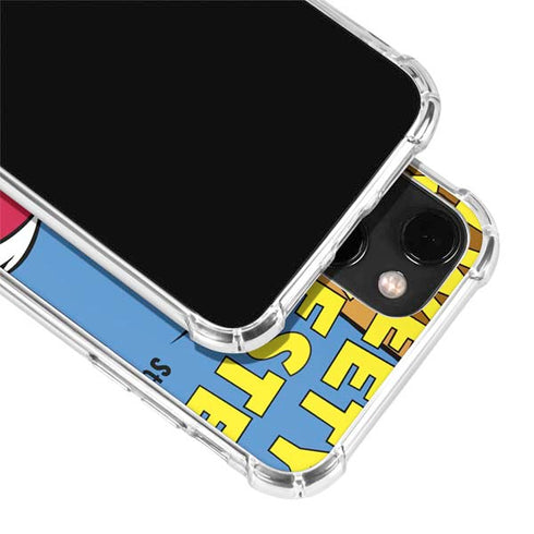 Looney Tunes Tweety Bird Sylvester Ten Cents iPhone 14 Plus Clear Case
