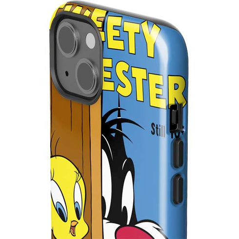 Looney Tunes Tweety Bird Sylvester Ten Cents iPhone 15 Impact Case