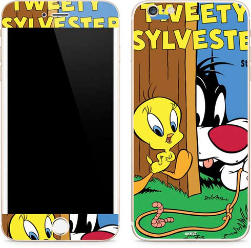Looney Tunes Tweety Bird Sylvester Ten Cents iPhone 6/6s Plus Skin