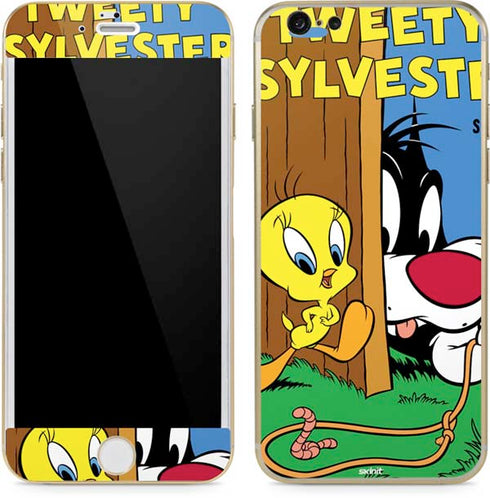 Looney Tunes Tweety Bird Sylvester Ten Cents iPhone 6/6s Skin