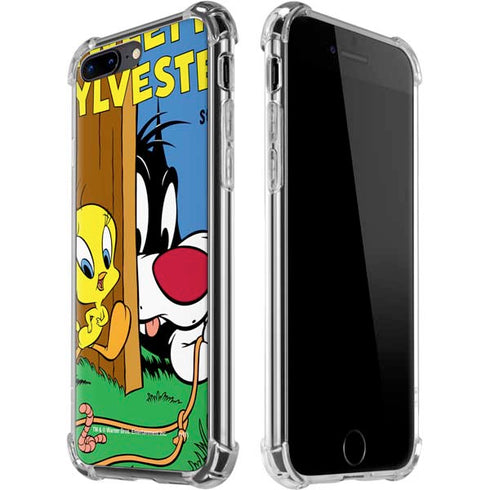 Looney Tunes Tweety Bird Sylvester Ten Cents iPhone 7/8 Plus Clear Case