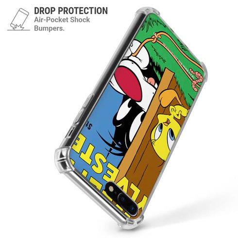 Looney Tunes Tweety Bird Sylvester Ten Cents iPhone 7/8 Plus Clear Case