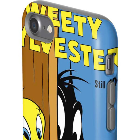 Looney Tunes Tweety Bird Sylvester Ten Cents iPhone SE (2nd & 3rd Gen) Pro Case