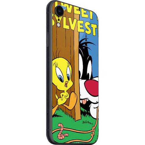 Looney Tunes Tweety Bird Sylvester Ten Cents iPhone SE (2nd & 3rd Gen) Skin