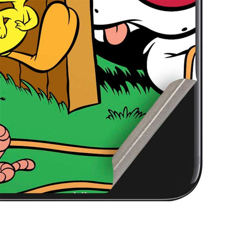 Looney Tunes Tweety Bird Sylvester Ten Cents iPhone SE (2nd & 3rd Gen) Skin