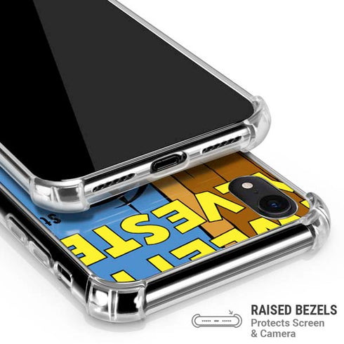 Looney Tunes Tweety Bird Sylvester Ten Cents iPhone XR Clear Case