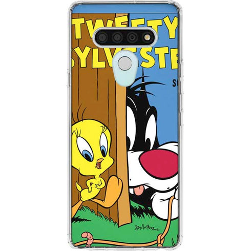 Looney Tunes Tweety Bird Sylvester Ten Cents LG Stylo 6 Clear Case