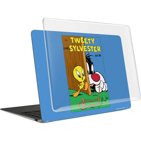 Looney Tunes Tweety Bird Sylvester Ten Cents MacBook Air 13in (2020) Case plus Skin
