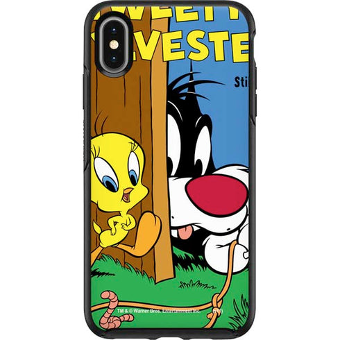Looney Tunes Tweety Bird Sylvester Ten Cents Otterbox Symmetry iPhone Skin