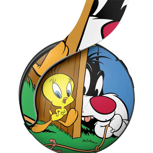 Looney Tunes Tweety Bird Sylvester Ten Cents PULSE 3D Wireless Headset for PS5 Skin