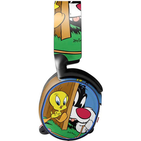 Looney Tunes Tweety Bird Sylvester Ten Cents SteelSeries Arctis 3 Skin