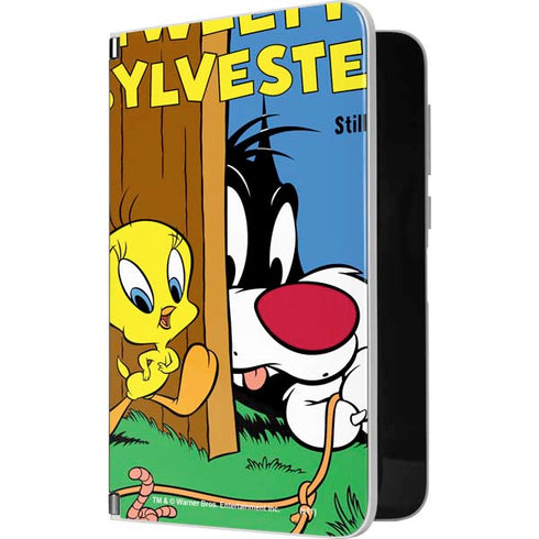 Looney Tunes Tweety Bird Sylvester Ten Cents Surface Duo Skin