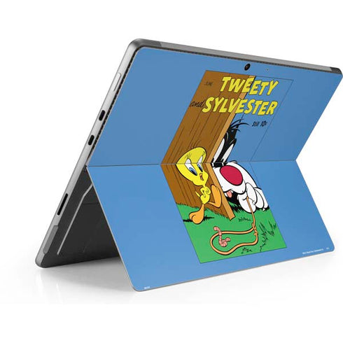 Looney Tunes Tweety Bird Sylvester Ten Cents Surface Pro 9 Skin