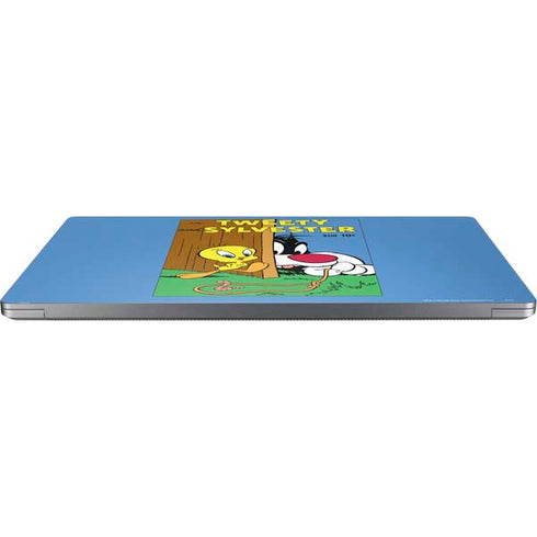 Looney Tunes Tweety Bird Sylvester Ten Cents Universal Laptop 14in (11.4 x 8.2in) Skin
