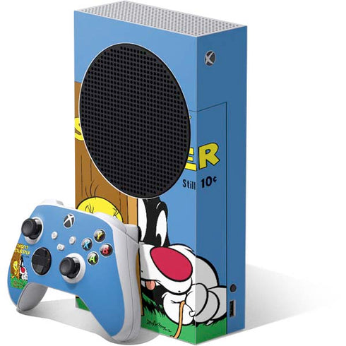 Looney Tunes Tweety Bird Sylvester Ten Cents Xbox Series S Bundle Skin