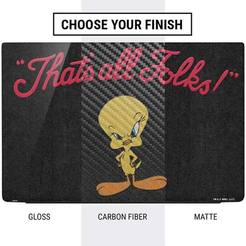 Looney Tunes Tweety Bird Thats All Folks Dell Vostro Skin