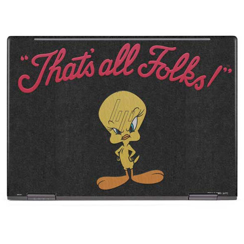 Looney Tunes Tweety Bird Thats All Folks HP Envy Skin