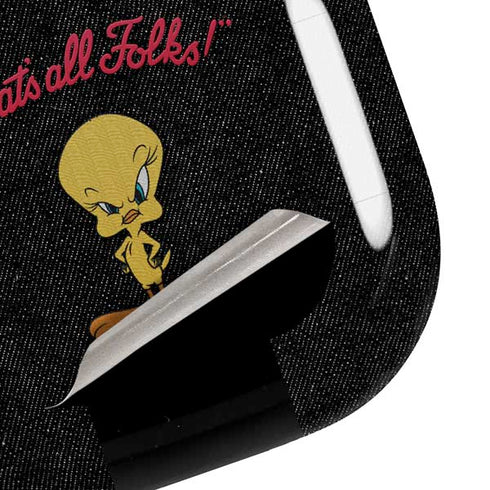Looney Tunes Tweety Bird Thats All Folks Galaxy Buds Pro Skin