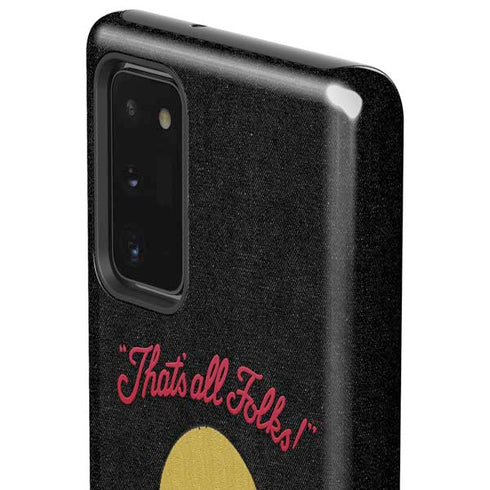 Looney Tunes Tweety Bird Thats All Folks Galaxy Note20 5G Pro Case