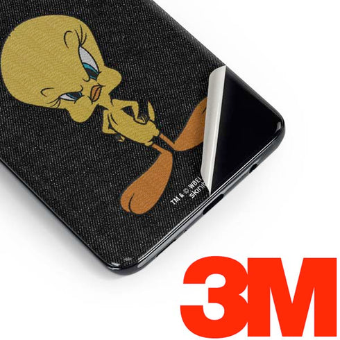 Looney Tunes Tweety Bird Thats All Folks Galaxy S10 Skin