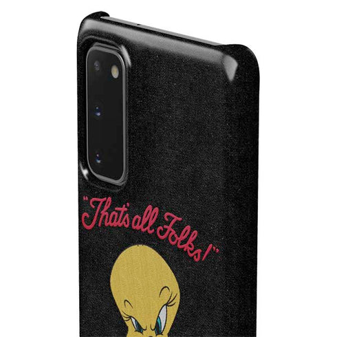 Looney Tunes Tweety Bird Thats All Folks Galaxy S20 Lite Case