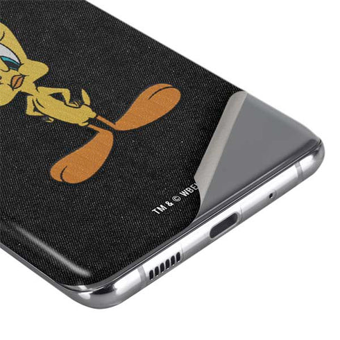 Looney Tunes Tweety Bird Thats All Folks Galaxy S20 Skin
