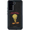 Looney Tunes Tweety Bird Thats All Folks Galaxy S23 Plus Waterproof Case