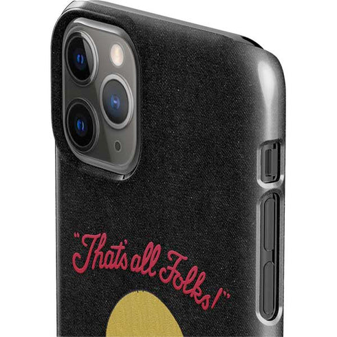 Looney Tunes Tweety Bird Thats All Folks iPhone 11 Pro Lite Case