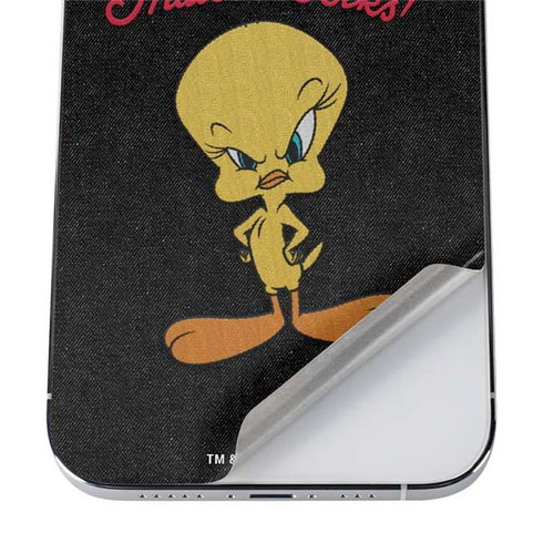 Looney Tunes Tweety Bird Thats All Folks iPhone 12 Pro Max Skin
