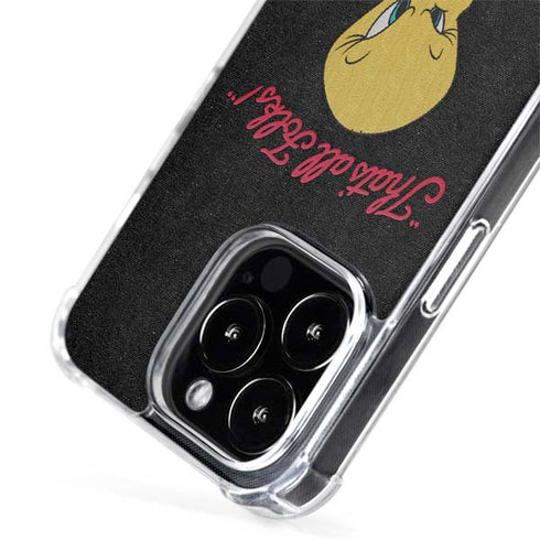 Looney Tunes Tweety Bird Thats All Folks iPhone 15 Pro Max MagSafe Case