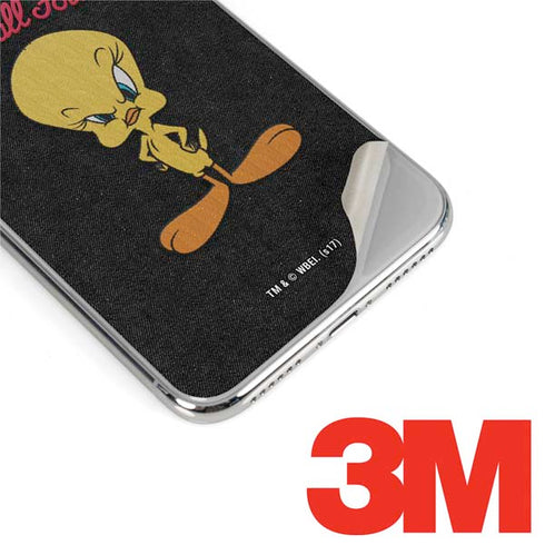 Looney Tunes Tweety Bird Thats All Folks iPhone XR Skin