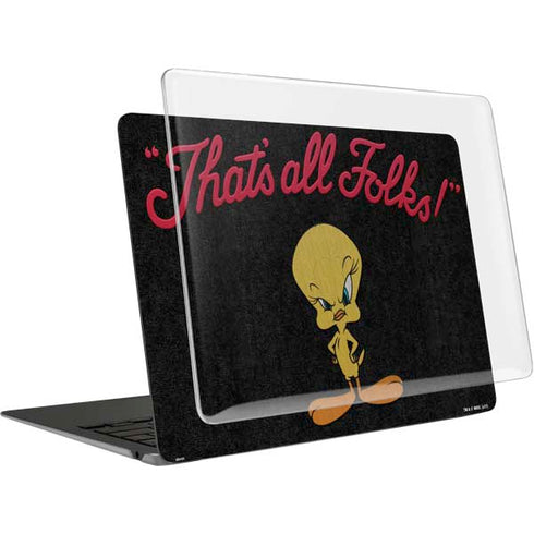 Looney Tunes Tweety Bird Thats All Folks MacBook Air 13in (2020) Case plus Skin