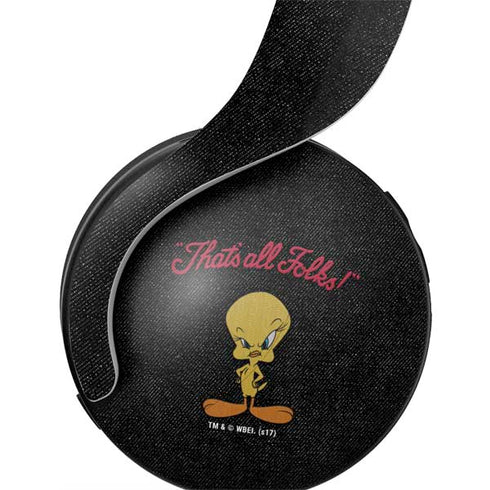 Looney Tunes Tweety Bird Thats All Folks PULSE 3D Wireless Headset for PS5 Skin