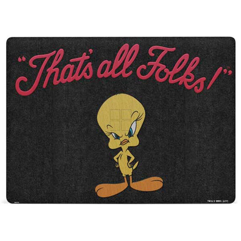 Looney Tunes Tweety Bird Thats All Folks Surface Laptop 3 13.5in Skin