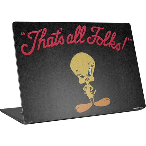 Looney Tunes Tweety Bird Thats All Folks Surface Laptop 4 15in Skin