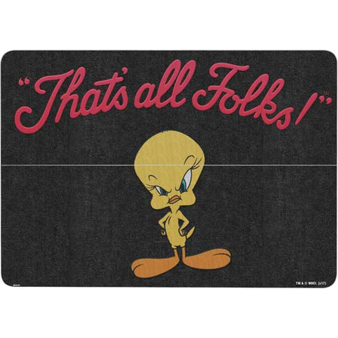 Looney Tunes Tweety Bird Thats All Folks Surface Laptop Studio Skin